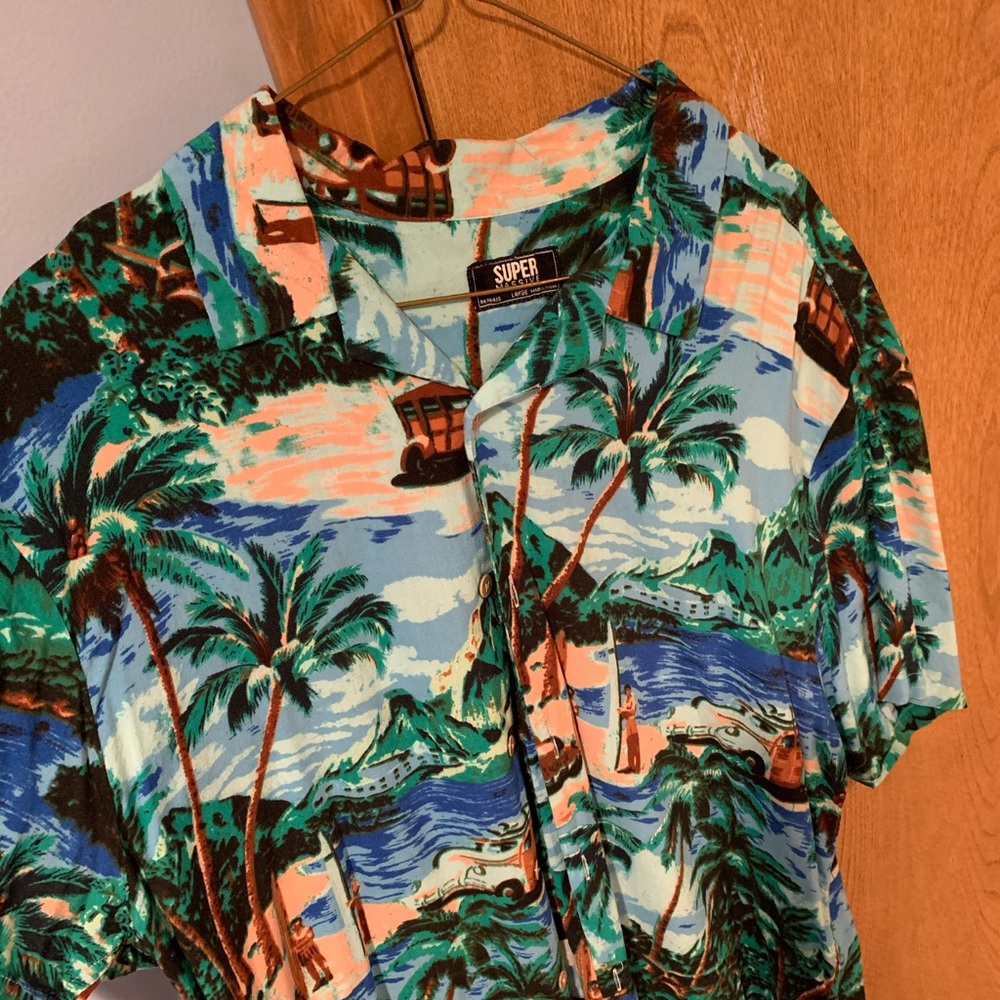 Large Men’s Hawaiian Shirt